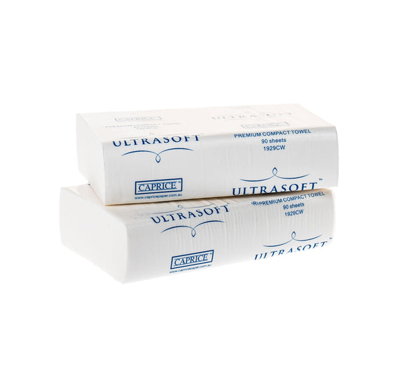 Ultrasoft Compact Interleaved Towel 29.5cm x 19cm