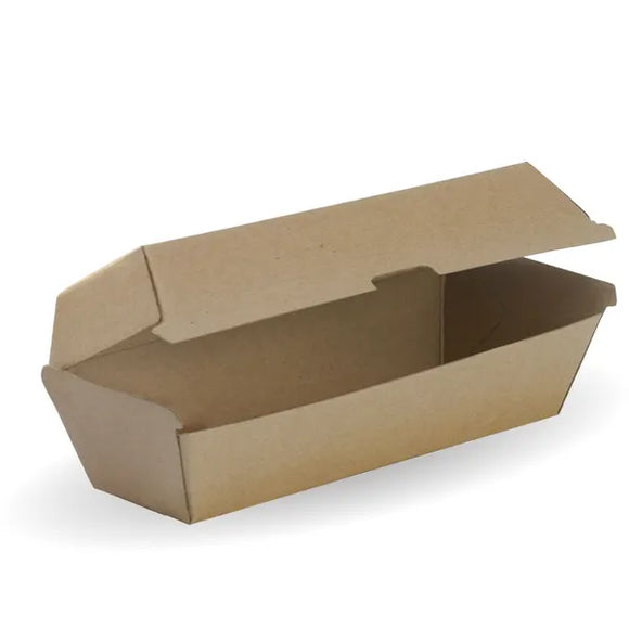 Biopak Hot Dog BioBoard Box
