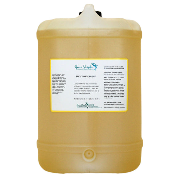 Sudsy Liquid Yellow Detergent 25L