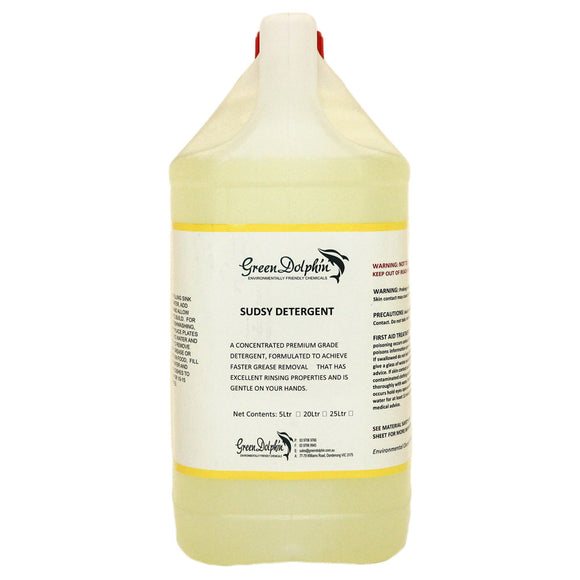 Sudsy Liquid Yellow Detergent 5L